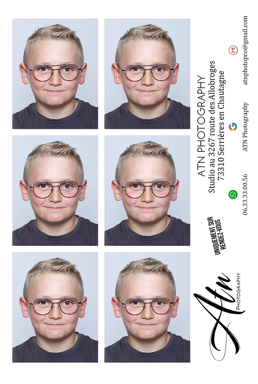 Séance Photos d'identité