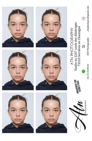 planche Photos d'identité enfant