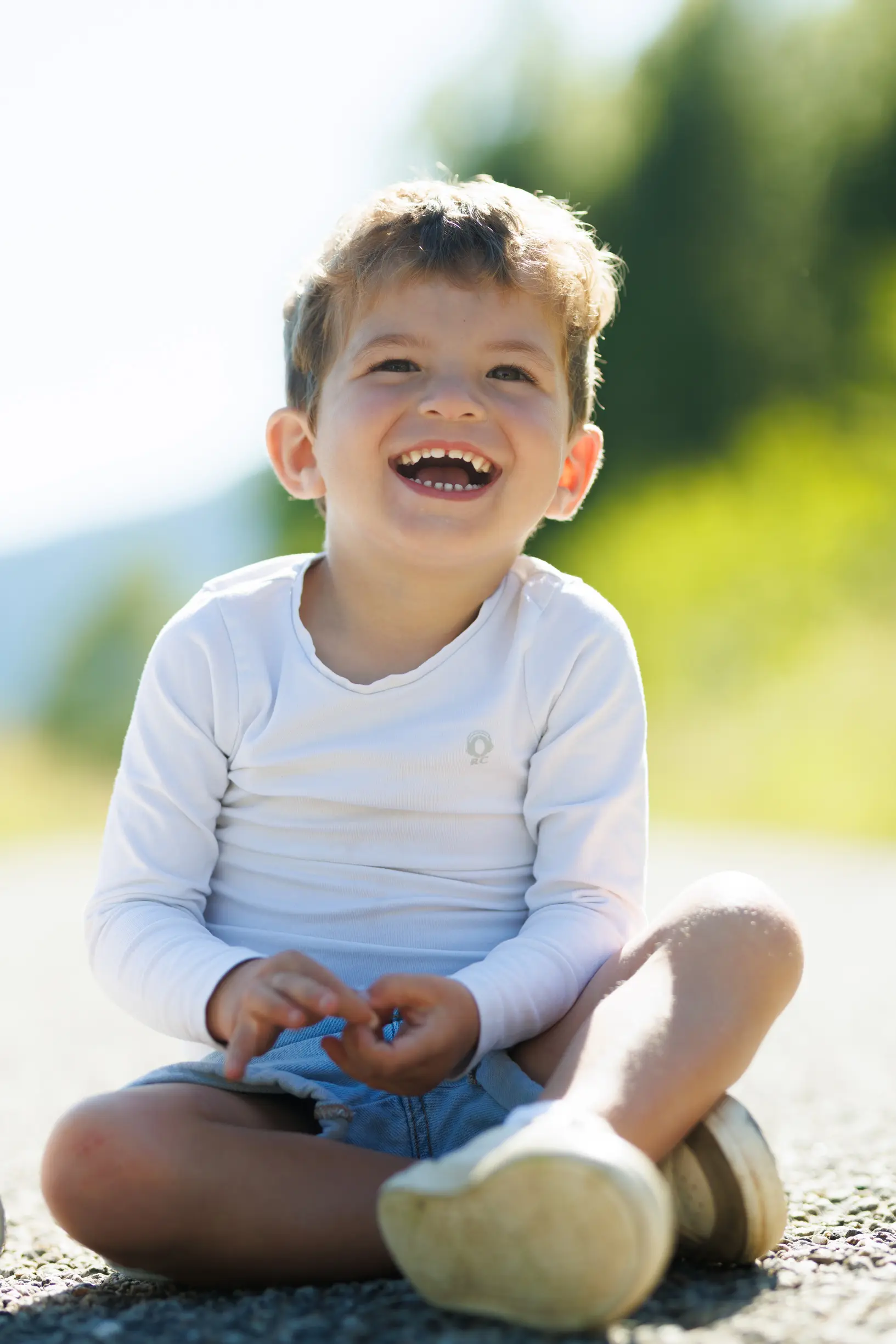 Portrait : Enfant automne