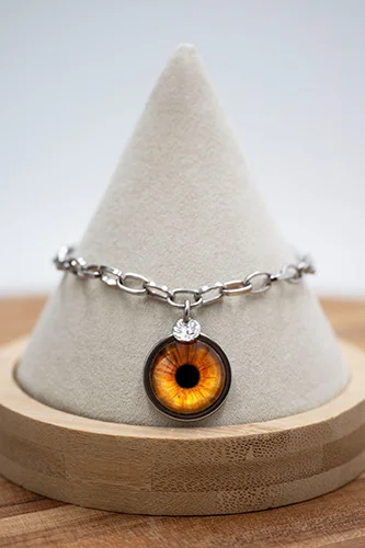 photographie d’iris Bijoux personnalisés avec votre iris